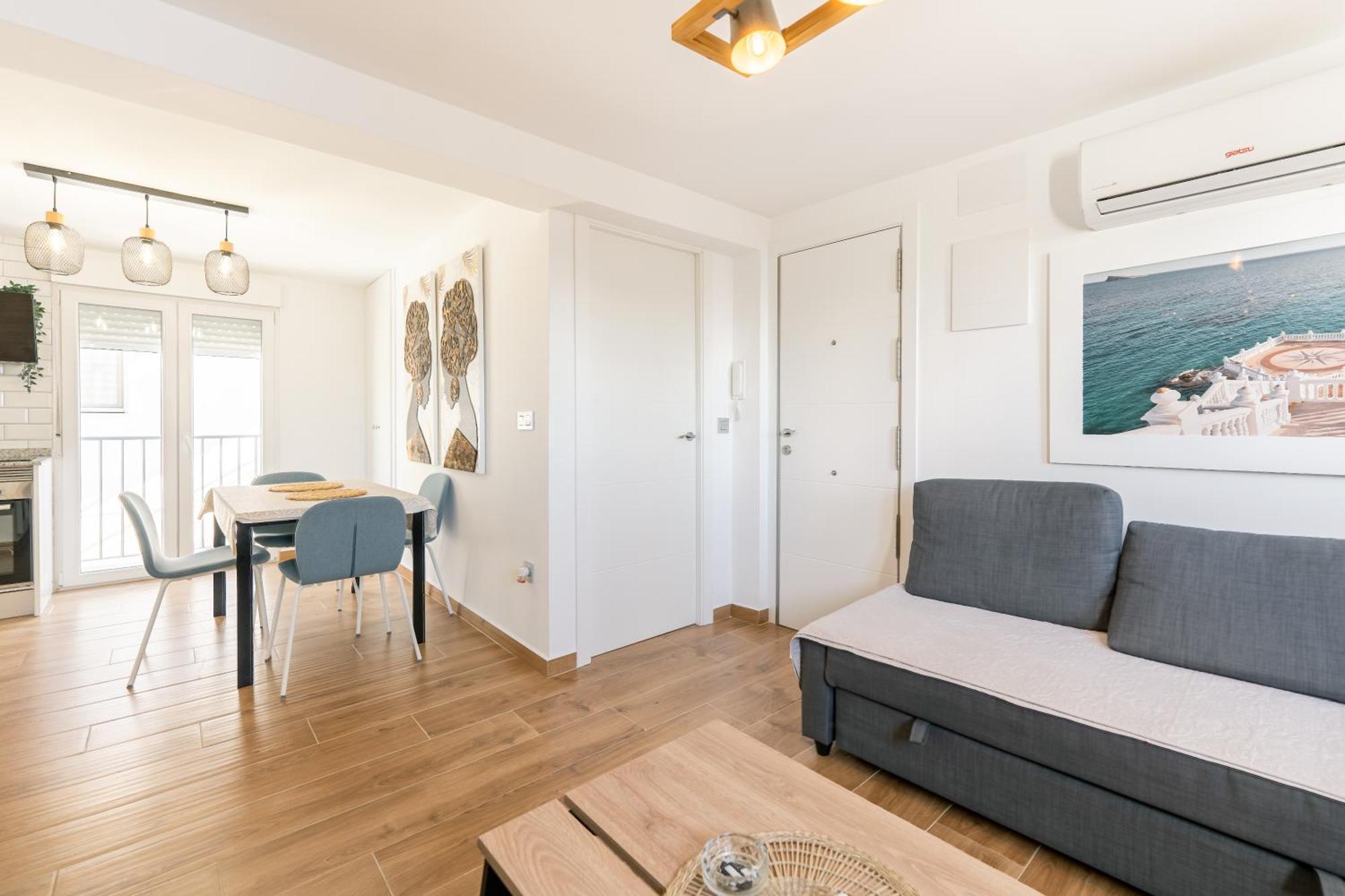 Apartamento En La Playa De เบนิดอร์ม ภายนอก รูปภาพ